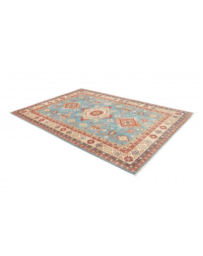 Tappeto Kazak Afghanistan beige marrone 198x293