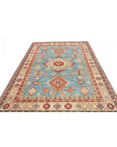 Tappeto Kazak Afghanistan beige marrone 198x293