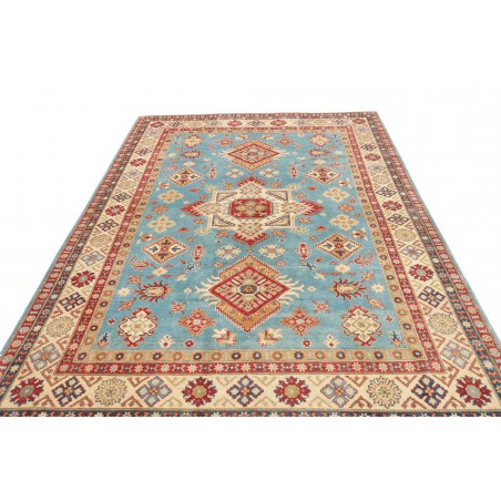 Tappeto Kazak Afghanistan beige marrone 198x293