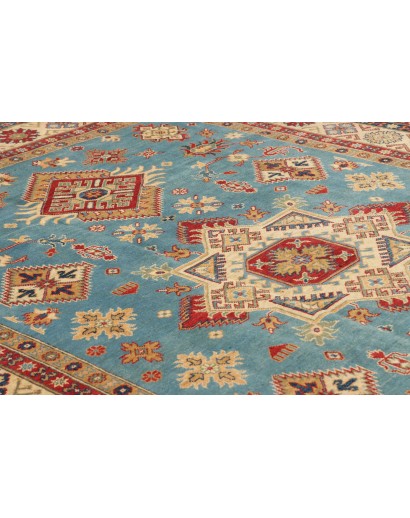 Tappeto Kazak Afghanistan beige marrone 198x293