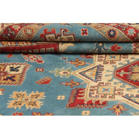 Tappeto Kazak Afghanistan beige marrone 198x293