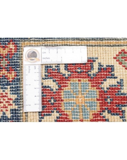 Tappeto Kazak Afghanistan beige marrone 198x293