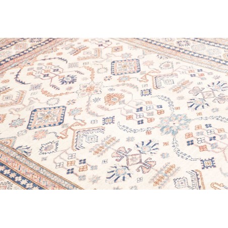 Tappeto Kazak Fine Pakistan bianco marrone 204x295