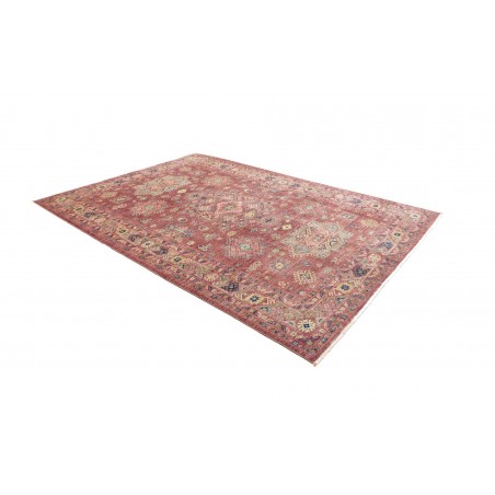 Tappeto Kazak Fine Pakistan marrone grigio 207x290