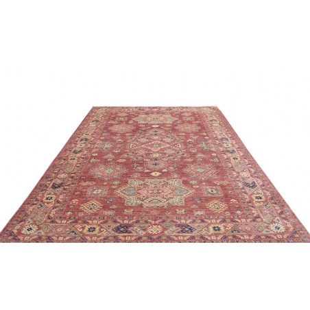 Tappeto Kazak Fine Pakistan marrone grigio 207x290