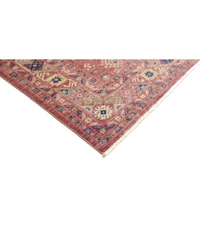 Tappeto Kazak Fine Pakistan marrone grigio 207x290