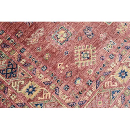Tappeto Kazak Fine Pakistan marrone grigio 207x290