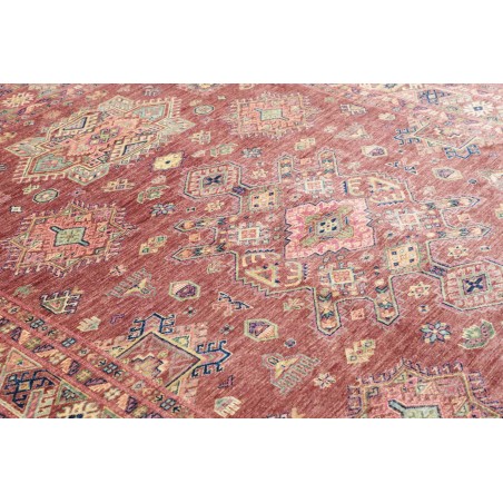 Tappeto Kazak Fine Pakistan marrone grigio 207x290