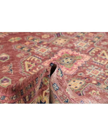 Tappeto Kazak Fine Pakistan marrone grigio 207x290