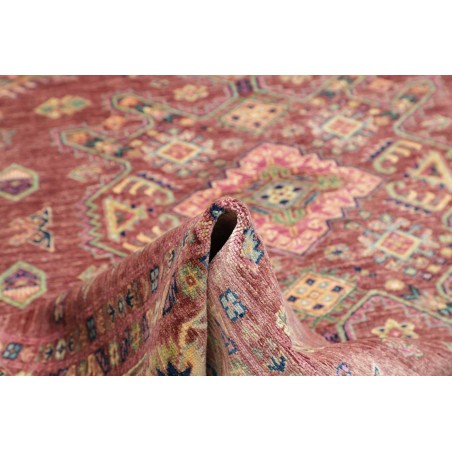 Tappeto Kazak Fine Pakistan marrone grigio 207x290