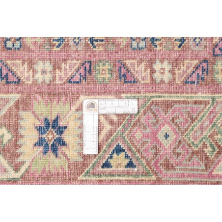 Tappeto Kazak Fine Pakistan marrone grigio 207x290
