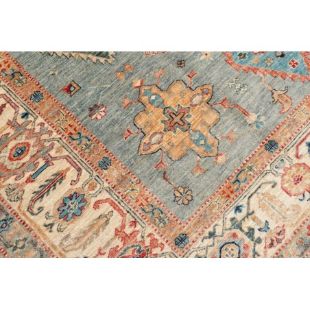 Tappeto Kazak Fine Pakistan beige bianco 208x303