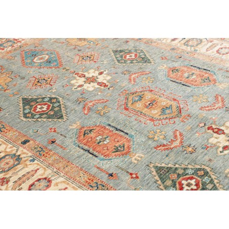 Tappeto Kazak Fine Pakistan beige bianco 208x303