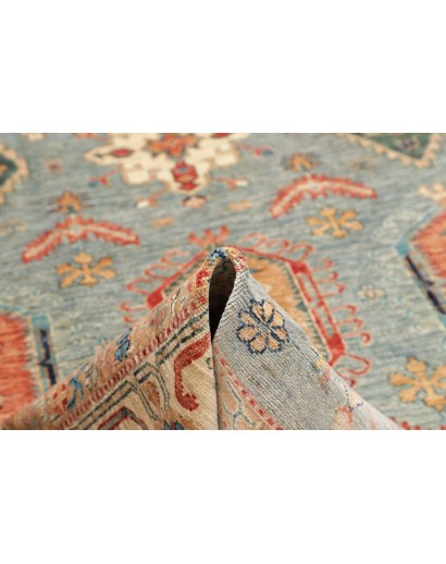 Tappeto Kazak Fine Pakistan beige bianco 208x303
