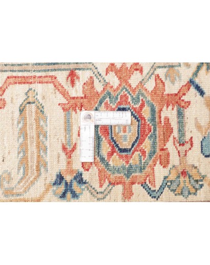 Tappeto Kazak Fine Pakistan beige bianco 208x303