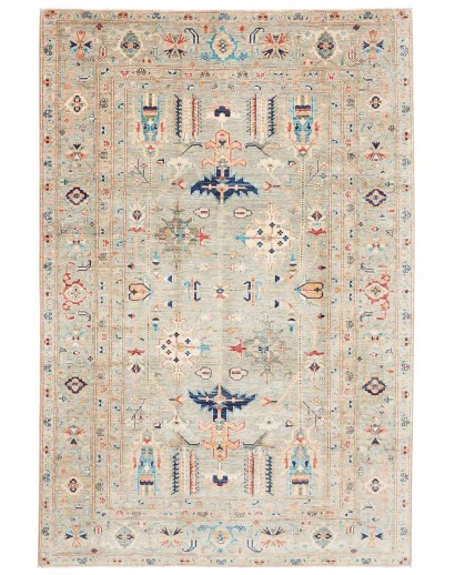 Tappeto Kazak Fine Pakistan beige 202x300
