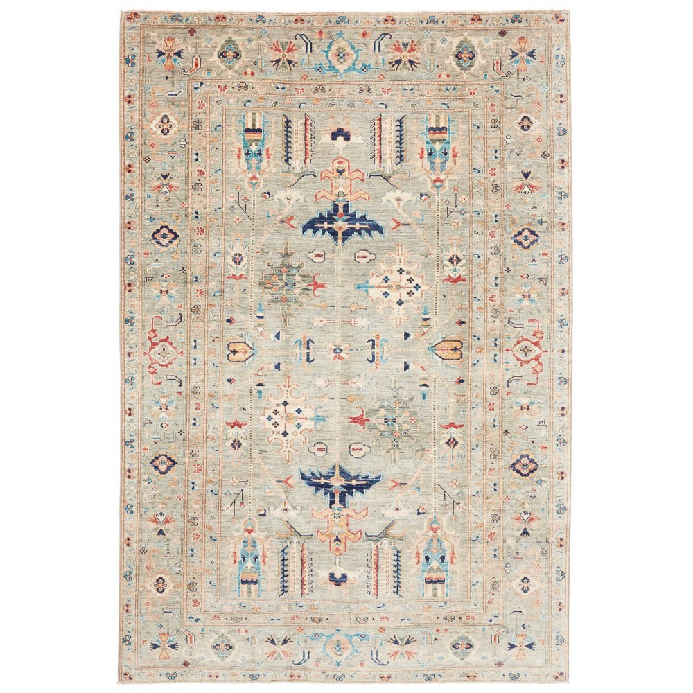 Tappeto Kazak Fine Pakistan beige 202x300