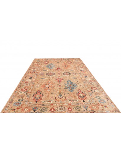 Tappeto Kazak Fine Pakistan marrone grigio 200x298
