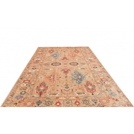 Tappeto Kazak Fine Pakistan marrone grigio 200x298