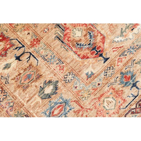 Tappeto Kazak Fine Pakistan marrone grigio 200x298