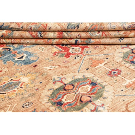 Tappeto Kazak Fine Pakistan marrone grigio 200x298