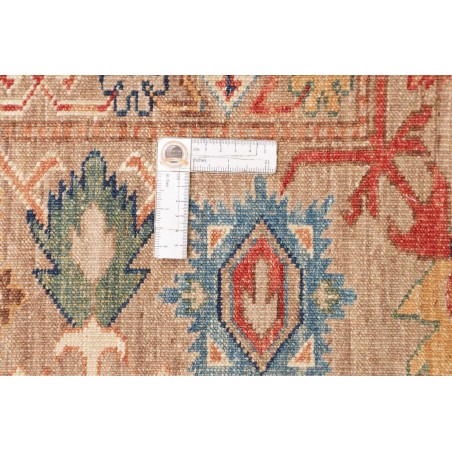 Tappeto Kazak Fine Pakistan marrone grigio 200x298