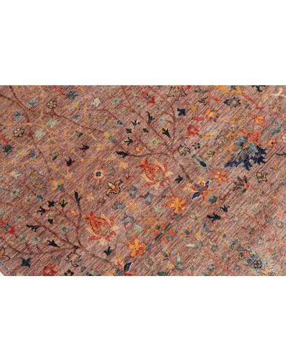 Tappeto Shahi Fine Pakistan marrone grigio 196x283