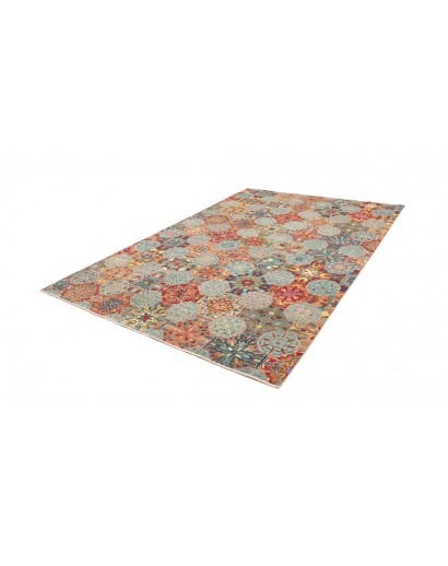 Tappeto Shahi Fine Pakistan marrone grigio 204x294