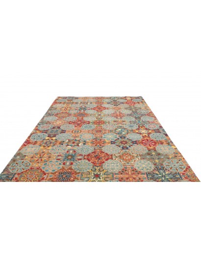 Tappeto Shahi Fine Pakistan marrone grigio 204x294