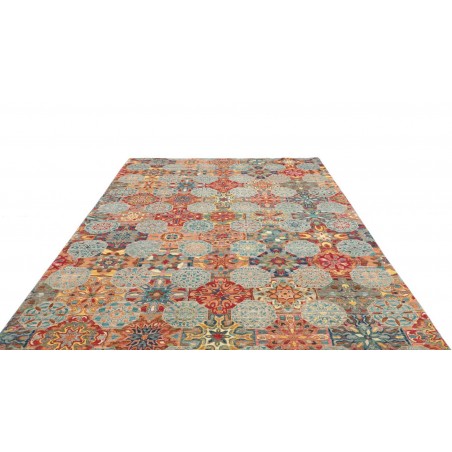 Tappeto Shahi Fine Pakistan marrone grigio 204x294
