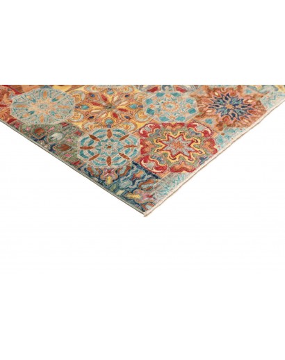 Tappeto Shahi Fine Pakistan marrone grigio 204x294