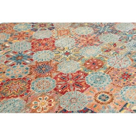 Tappeto Shahi Fine Pakistan marrone grigio 204x294