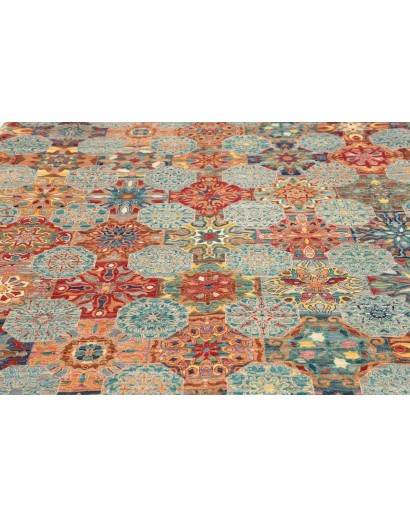Tappeto Shahi Fine Pakistan marrone grigio 204x294