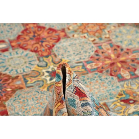 Tappeto Shahi Fine Pakistan marrone grigio 204x294