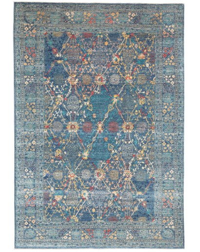 Tappeto Shahi Fine Pakistan grigio bianco 202x297