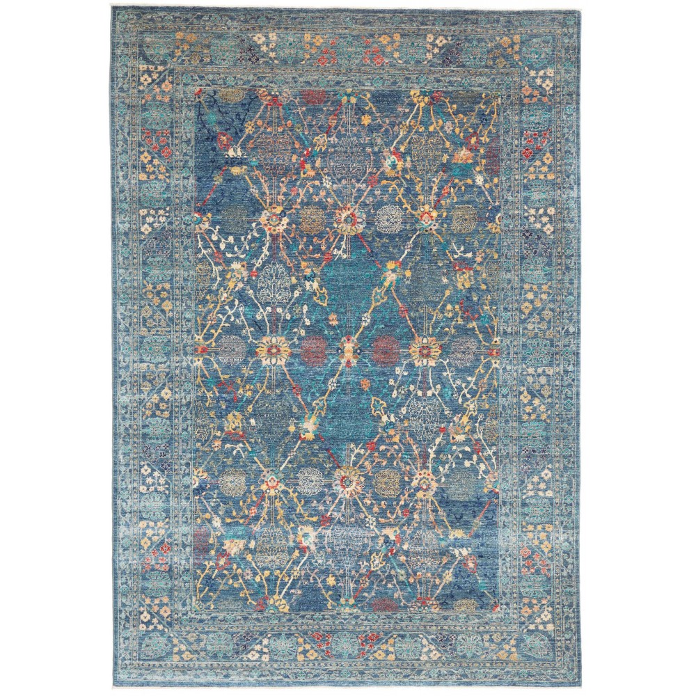 Tappeto Shahi Fine Pakistan grigio bianco 202x297