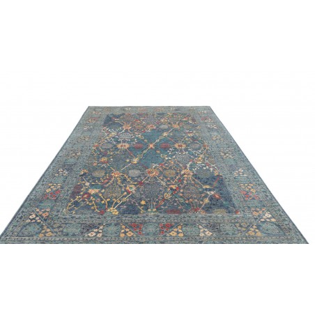 Tappeto Shahi Fine Pakistan grigio bianco 202x297