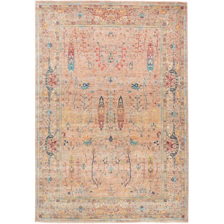 Tappeto Shahi Fine Pakistan marrone azzurro 202x293