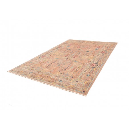 Tappeto Shahi Fine Pakistan marrone azzurro 202x293