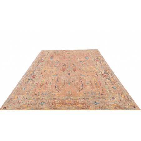Tappeto Shahi Fine Pakistan marrone azzurro 202x293