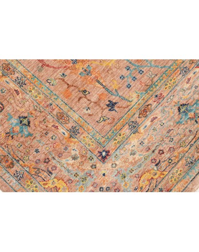Tappeto Shahi Fine Pakistan marrone azzurro 202x293