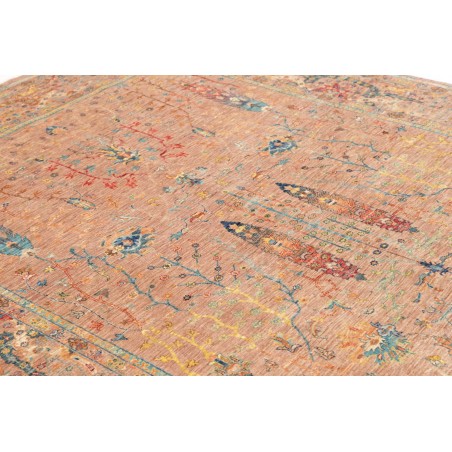 Tappeto Shahi Fine Pakistan marrone azzurro 202x293