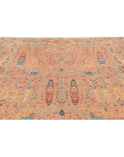 Tappeto Shahi Fine Pakistan marrone azzurro 202x293