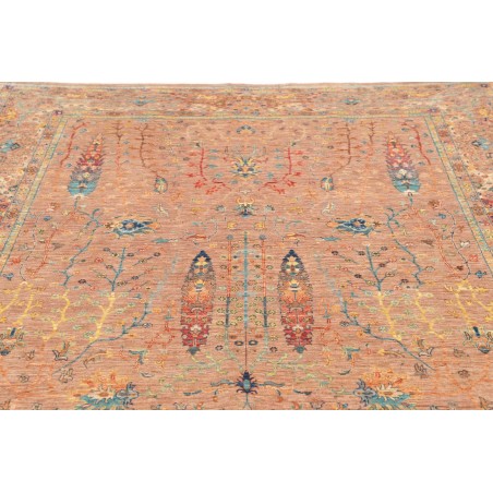 Tappeto Shahi Fine Pakistan marrone azzurro 202x293