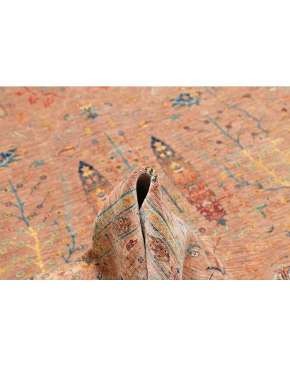 Tappeto Shahi Fine Pakistan marrone azzurro 202x293