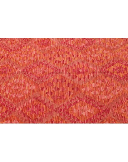 Tappeto Kilim Afghanistan rosso giallo 157x195