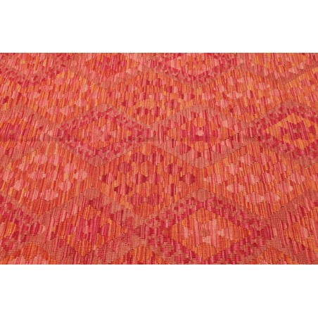 Tappeto Kilim Afghanistan rosso giallo 157x195