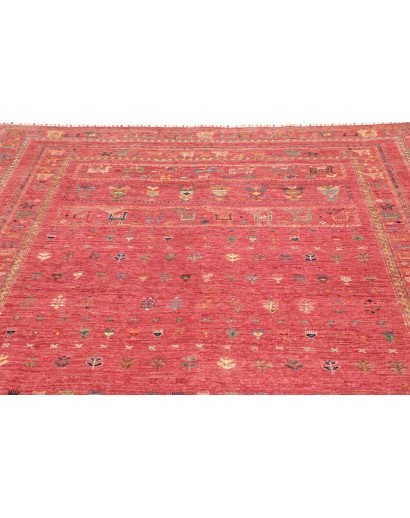 Tappeto Rubin Pakistan rosso 197x301