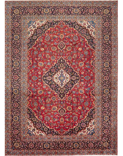 Tappeto Ardakan Persia marrone giallo 273x385