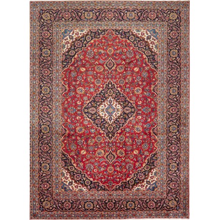 Tappeto Ardakan Persia marrone giallo 273x385